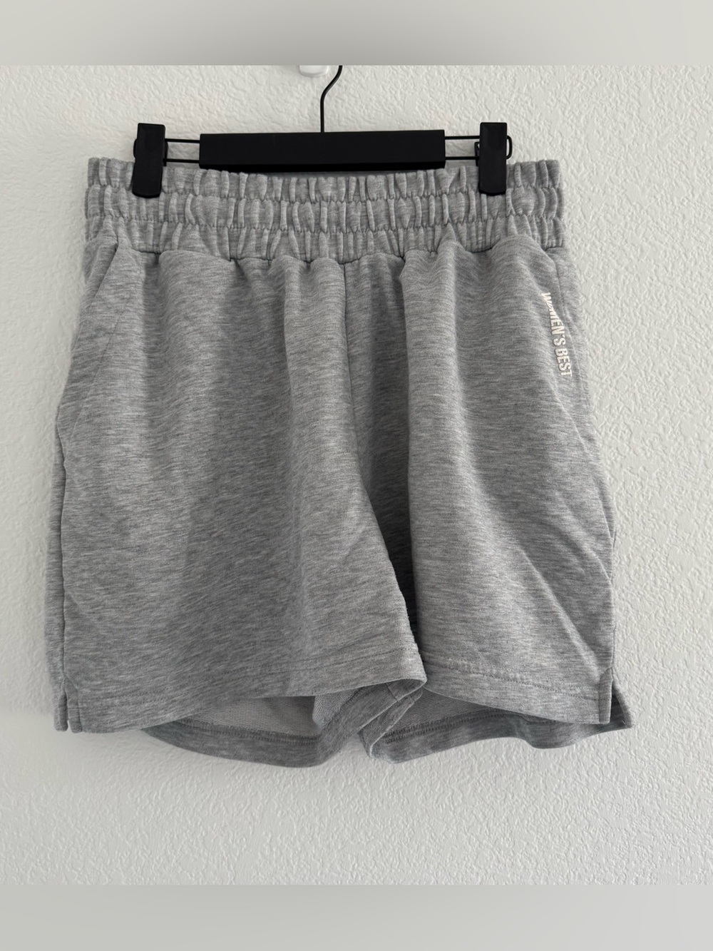 Women's Best Gray Athletic Drawstring Shorts